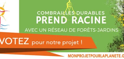 Aidez nous à prendre racine ! plus que 8 jours pour voter